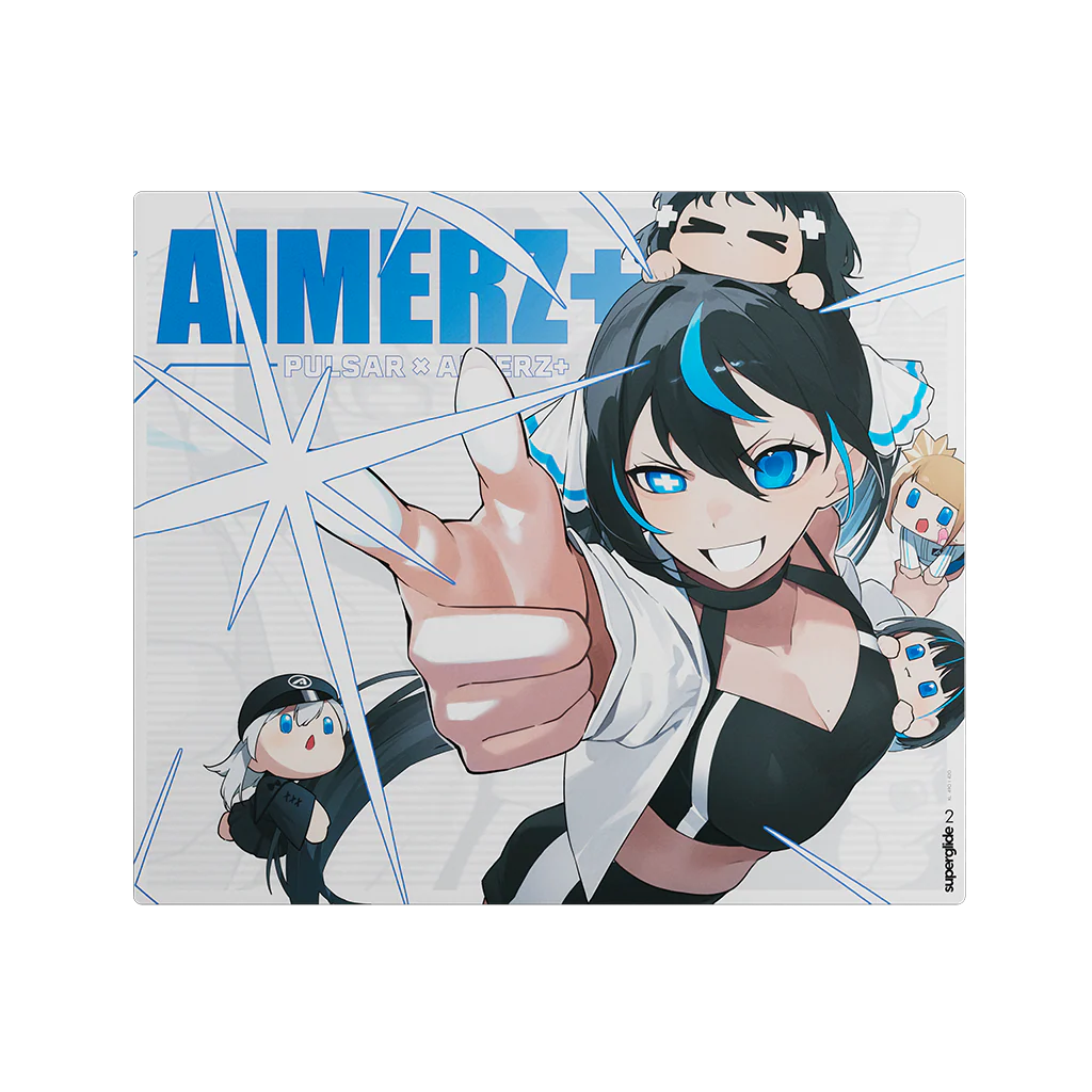 [Aimerz Yui Edition] Superglide Glass Mousepad v2 XL