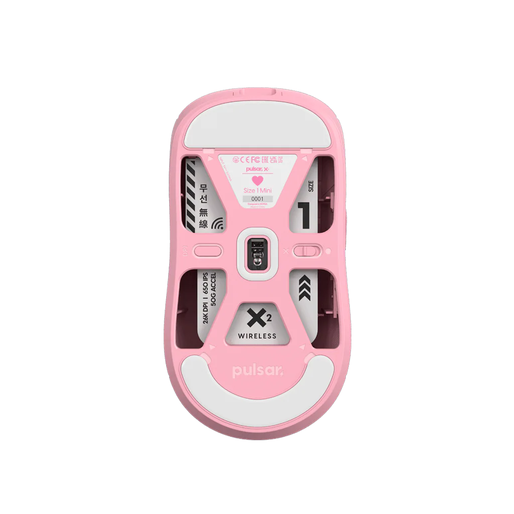 [Pink Edition] X2 v1 Mini Gaming Mouse - Image 2