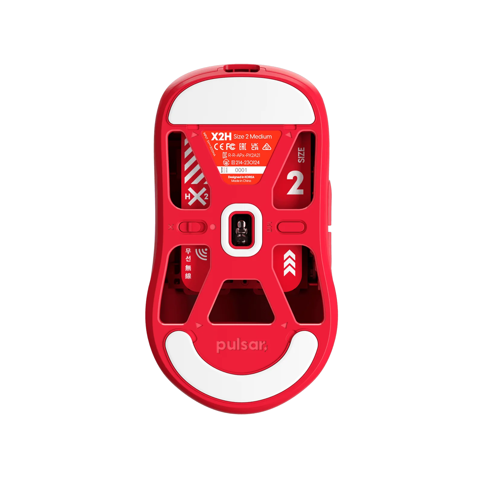 [Red Edition] X2H Medium Gaming Mouse - Image 4