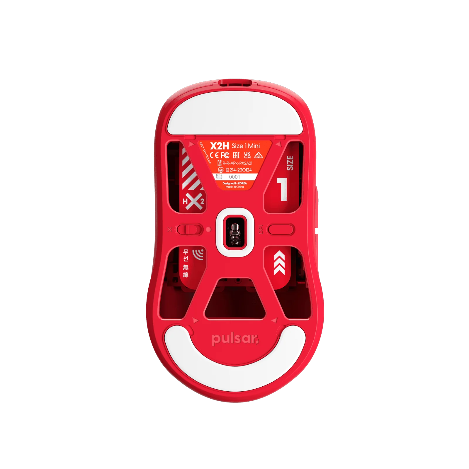 [Red Edition] X2H Mini Gaming Mouse - Image 4