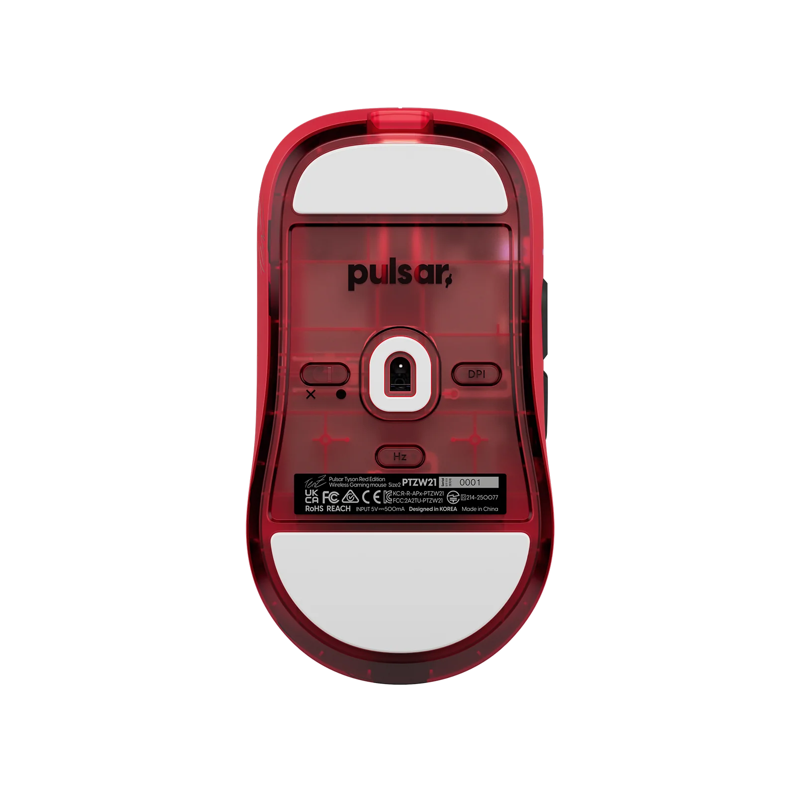 TenZ Signature RED Edition Medium Gaming Mouse - Image 2
